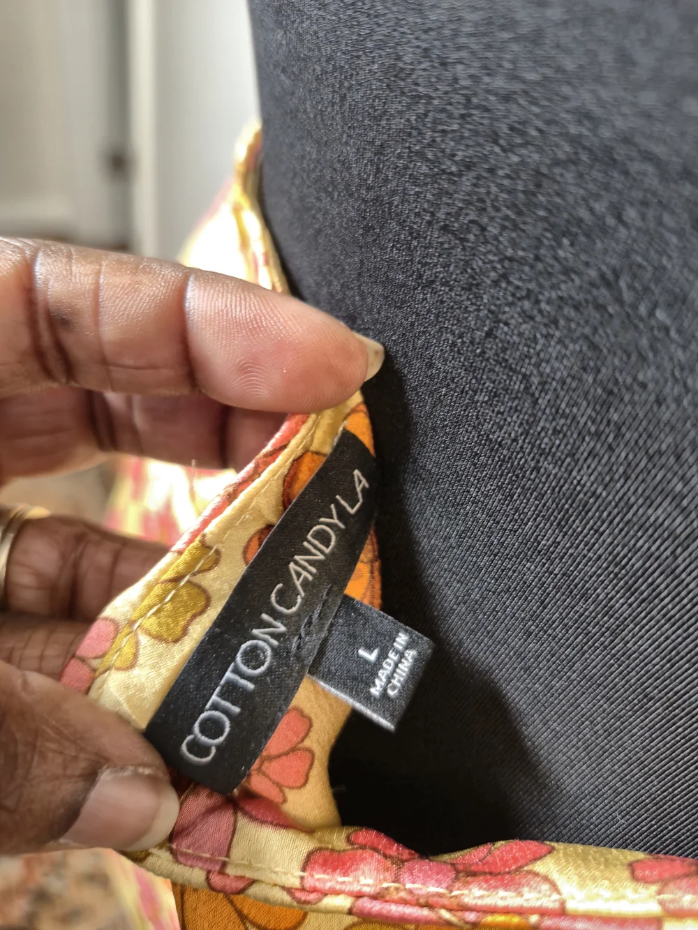 70s Floral Halter Maxi Dress - Boho Chic Summer Festival Gown - Picture 7 of 7